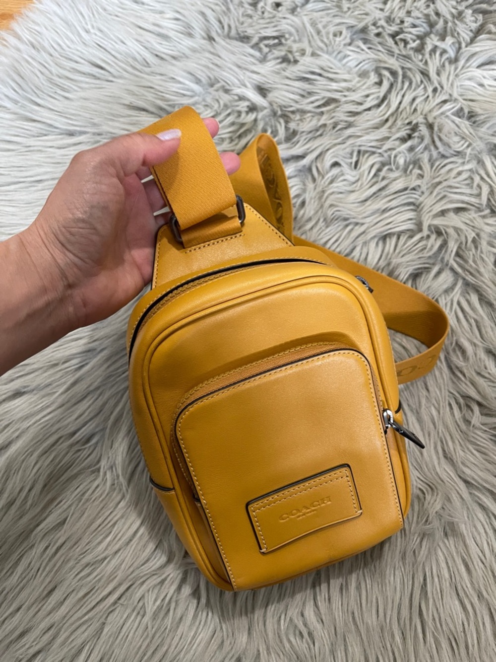 Coach racer cx071 sling back pack bag - Picture 3 of 10